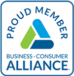 Business Consumer Alliance Member Seal White 1 1