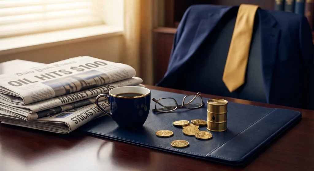 Ceo Update Oil 100 Market Crash 2026 03 12