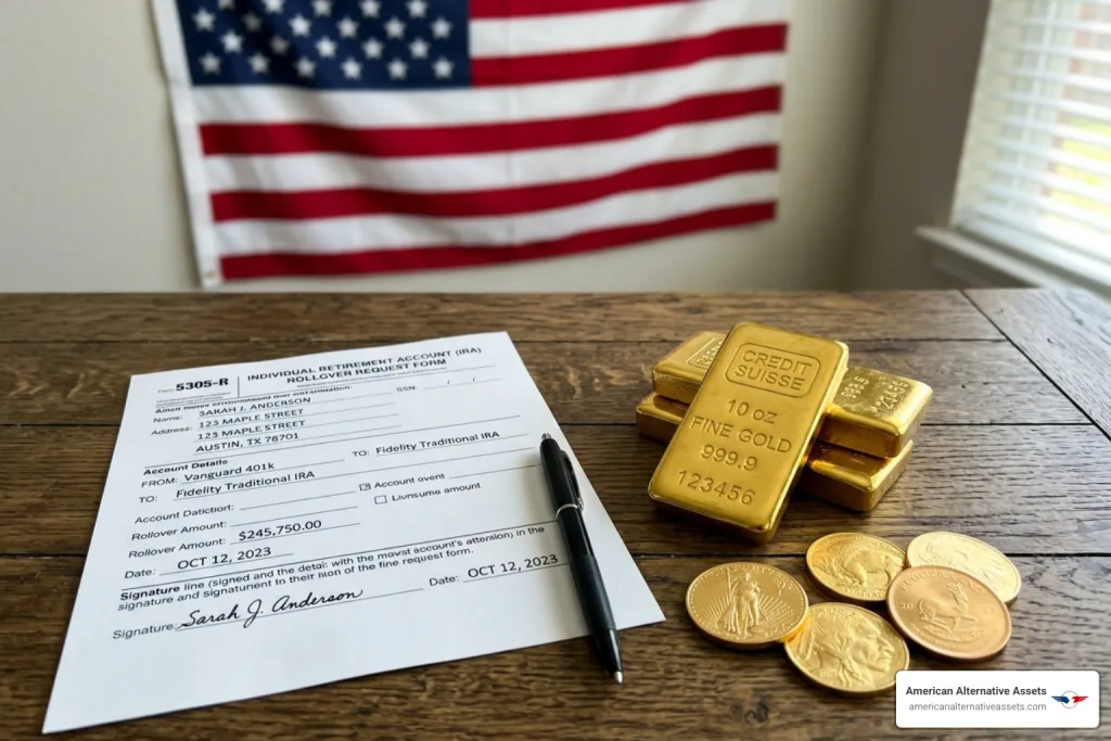 IRA rollover to gold now