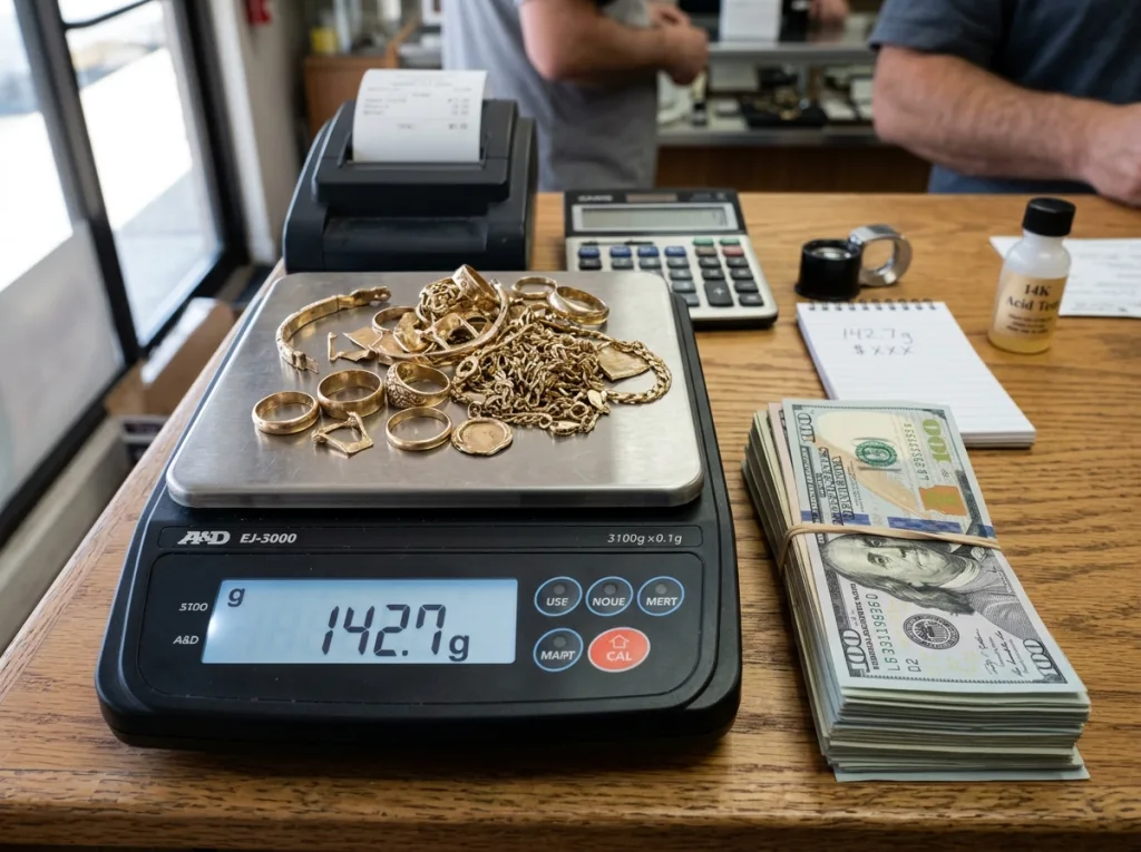 cash for gold prices per gram