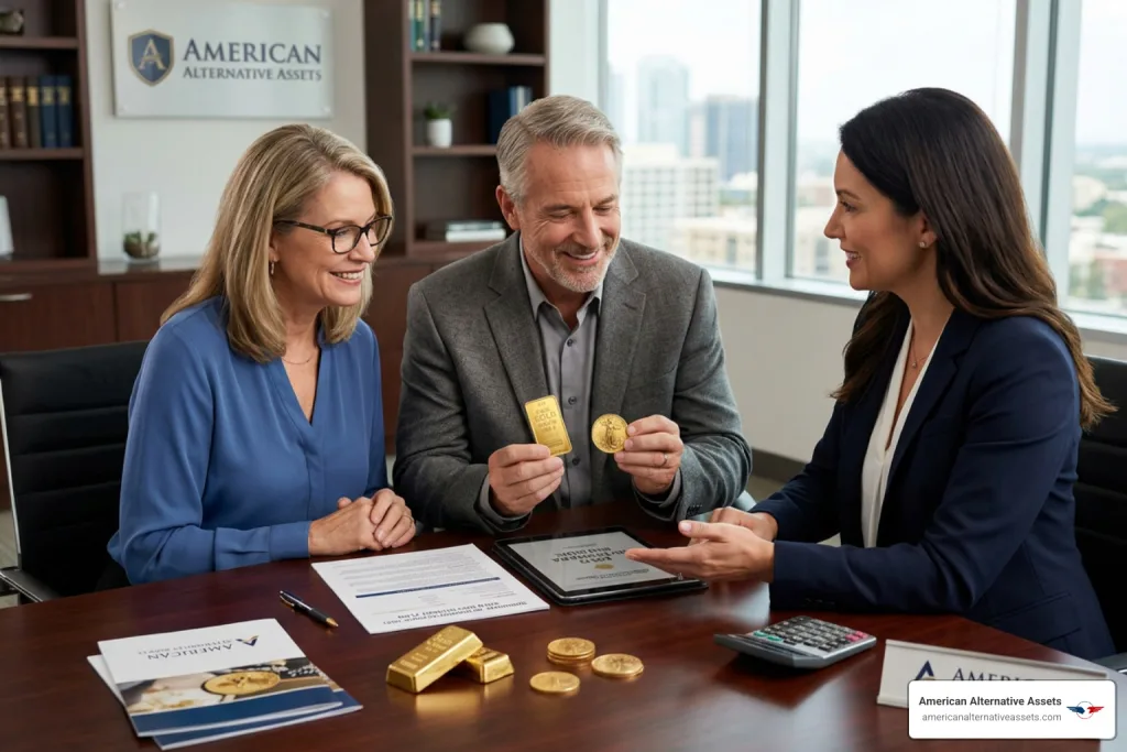 buy gold for IRA physical gold coins retirement wealth preservation