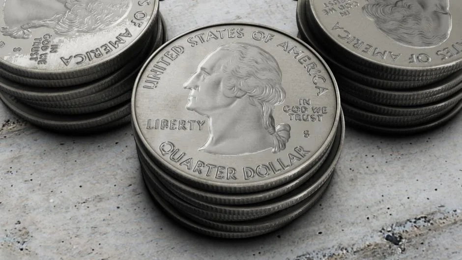 storing silver coins in protective cases