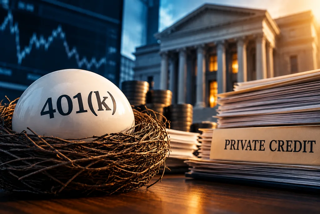 401(k) Nest Egg Amid Private Credit