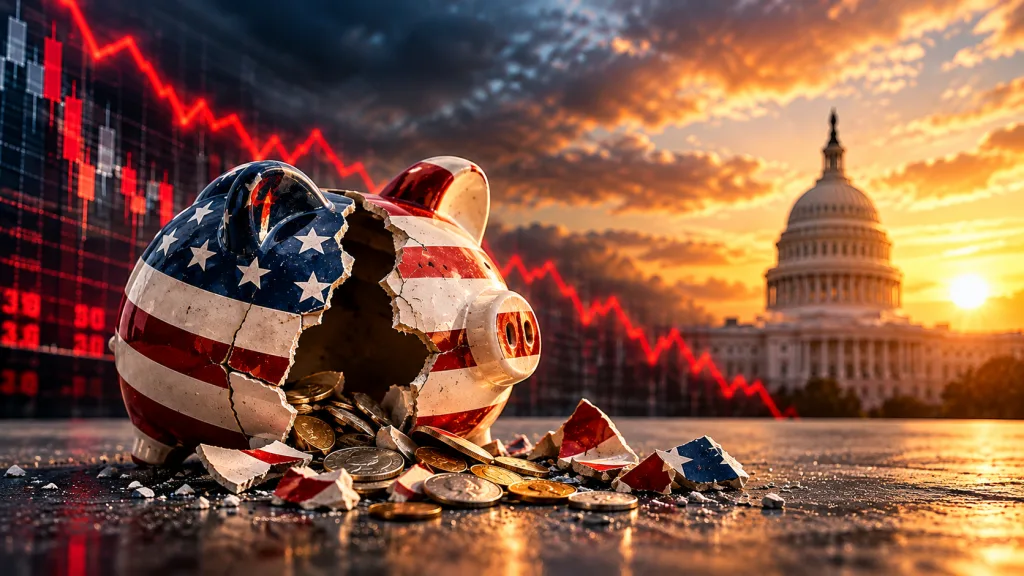 Broken American Dream  Market Collapse