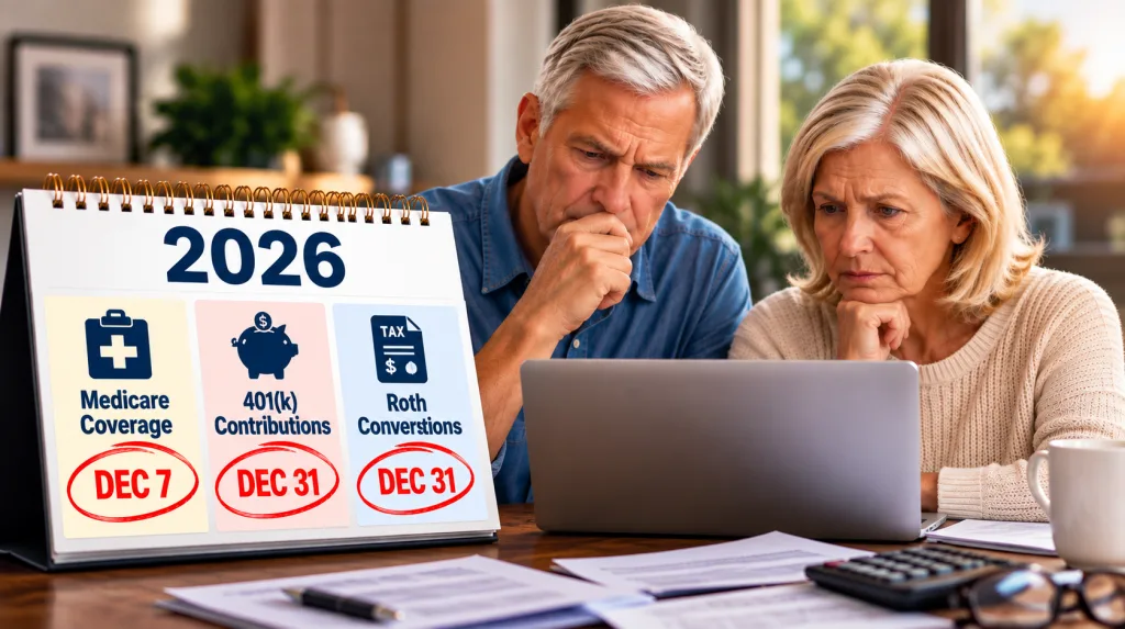 Retirement Planning Deadline Calendar