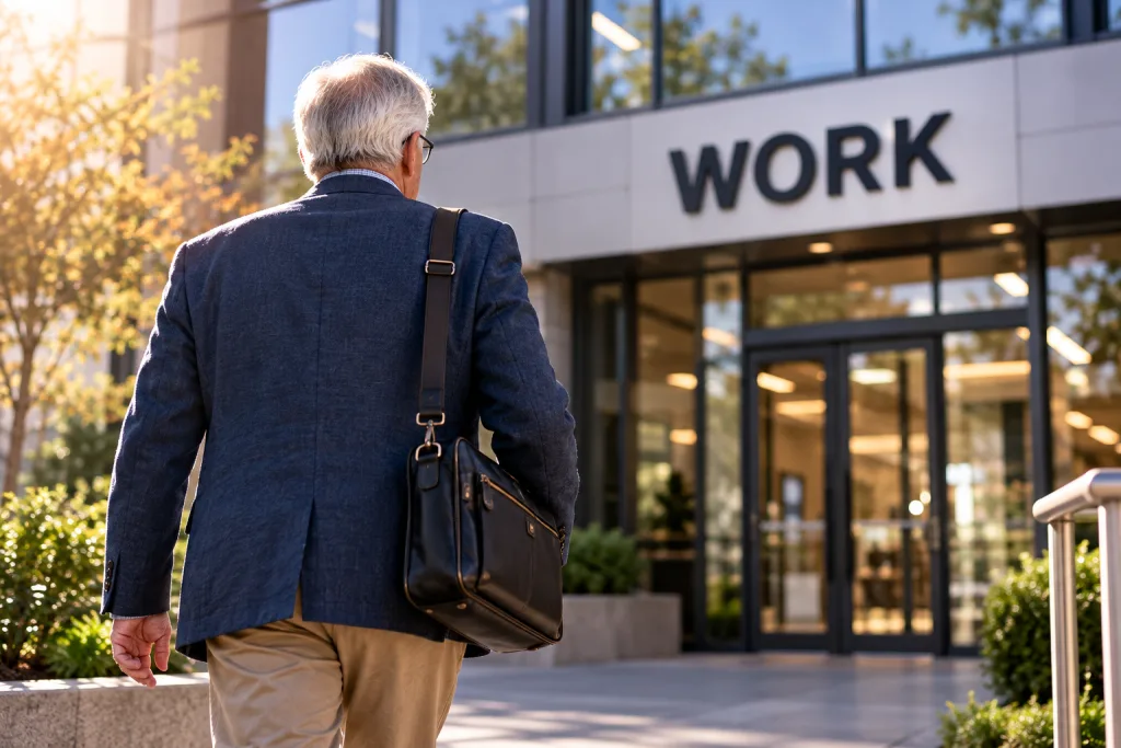 Returning To Work At Sunrise